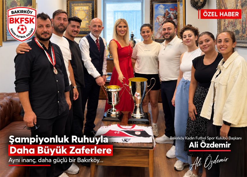 Ali Özdemir Bakırköy Kadın Futbol Spor Kulübü Başkanı